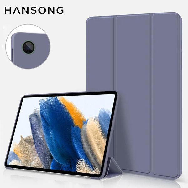 Корпус для Samsung Galaxy Tab Case для A7 Lite 8.7 A7 10.4 A8 10.5 2019 2022 S6 Lite 10.4 S7 S8 11 Smart Leather Pu Pult Cover Funda