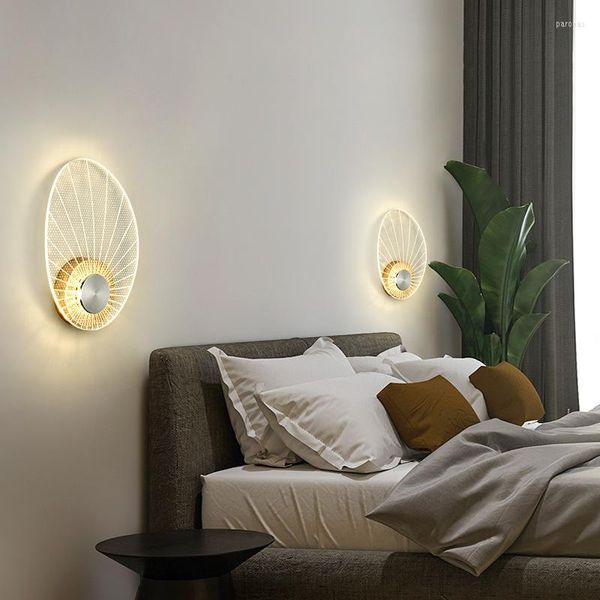 Lampada da parete moderna a led farfalla camera da letto soggiorno aisel applique illuminazione negozio ristorante decorazione luce bagno comodino