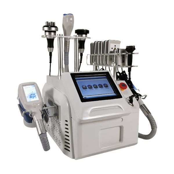 Macchina dimagrante multifunzionale per criolipolisi a 360 gradi Cryo Cool Tech Rimozione del doppio mento Grasso Congelamento Perdita di grasso corporeo Attrezzatura per salone laser Lipo