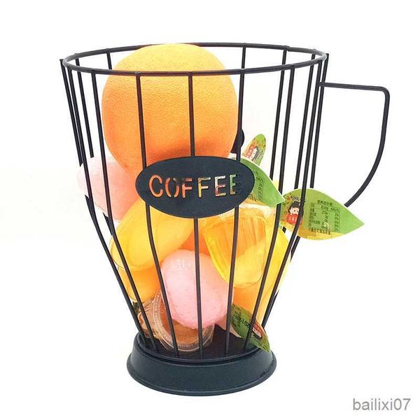 Корзина Universal 1pc Coffee Capsule Storage Coffee Cupe Cool Corpe Vintage Coffee Pod Holder Black For Home Cafe Hotel