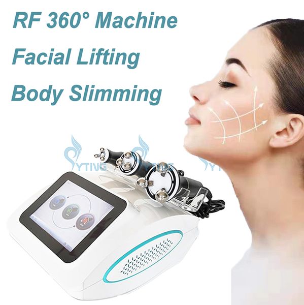 360 Roller RF Rotation Radio Frequency Led Light Therapy Skin Endurece Removal Wrikle Lifting Face Lifting Body Shaping Beauty Equipment
