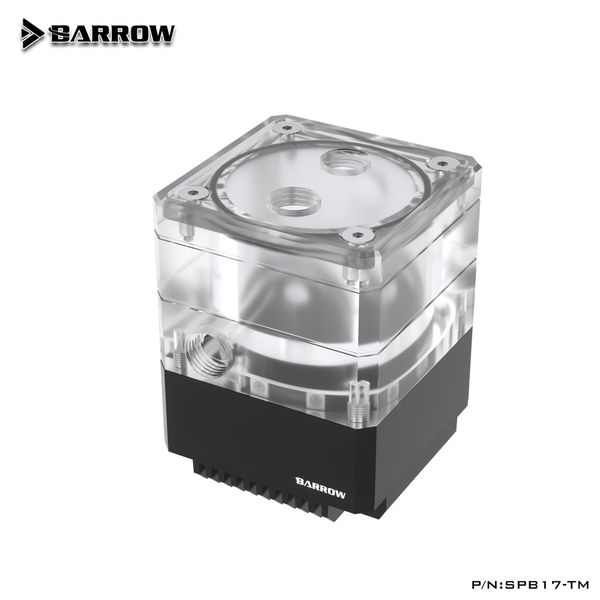 Refrigeração de caramba 17W Mini CPU Water Bomba de resfriamento+conjunto de reservatórios 960L/H LRC 2.0 Bomba de água argb G 1/4 