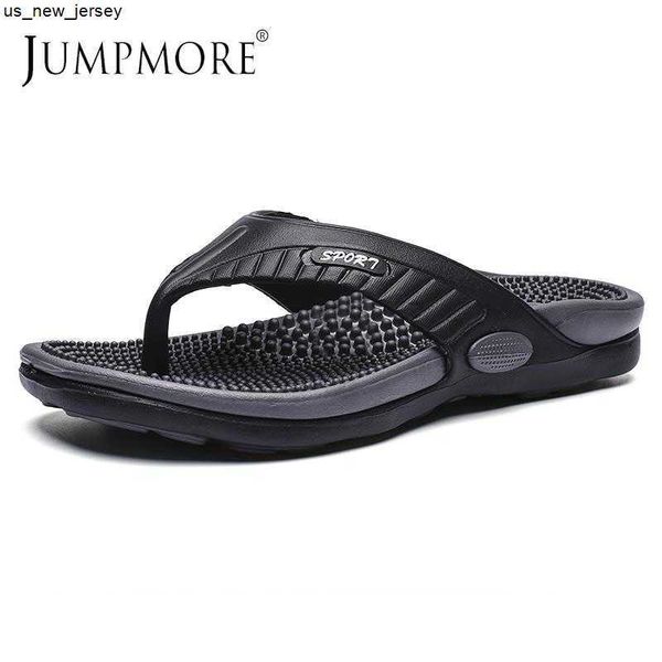 Slippers Jumpmore Eva Men Shoes Beach Мужские шлепанцы массажи