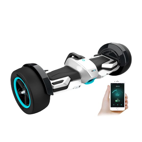 Warrior 8,5-Zoll-All-Terrain-Offroad-Balancierauto, schnelles Hoverboard-Hoverboard mit Lautsprechern und LED-Leuchten