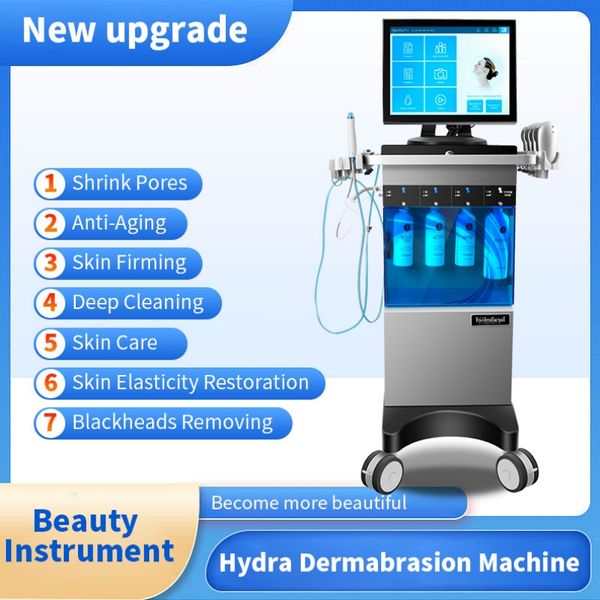 Profissional Factory Hydro Microdermoabrasão Multifuncional Equipamento de Beleza Salão Equipamento Aqua Máquina de Dermobrasão Facial