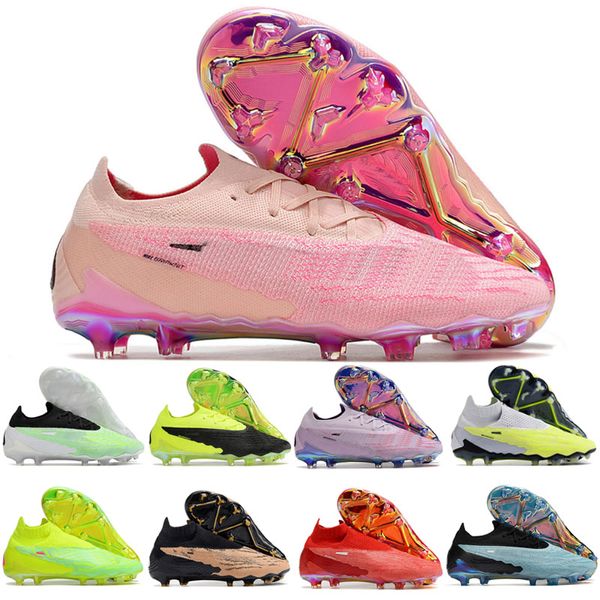 Мужские футбольные ботинки с высокой лодыжкой Phantom GX Elite FG Frond Ground Clits Phantom GT2 Neymar ACC Ghost Soccer Shoes Top Top Top Trainers Botas de Futbol