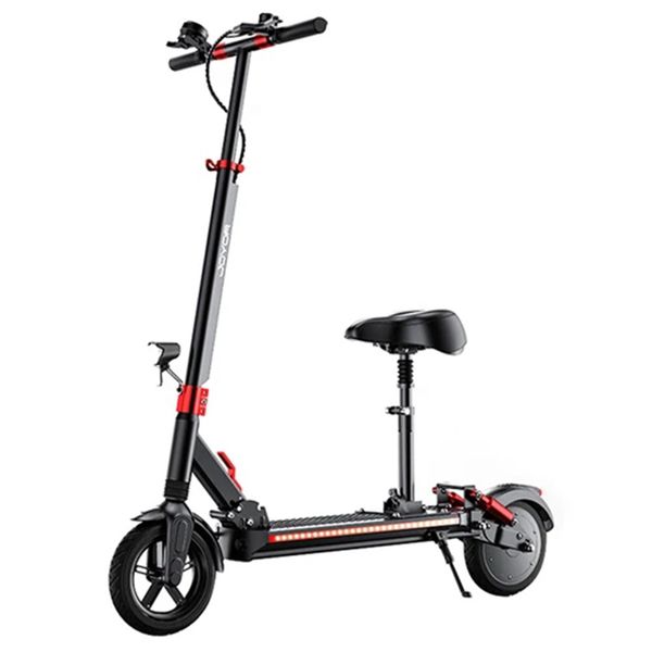 Joyor G5 40,6 milhas de scooter elétrica de longo alcance 52V 18AH Bateria, Motor 500W 26,3 mph max velocidade preta preta