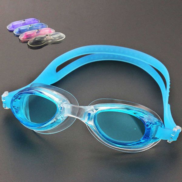 Goggles Profesyonel Çocuk Anti Sis Yüzme Gözleri Gözlük UV Renkli NS Dalış Yüzme Goggs Mağazası XR-HOT AA230530