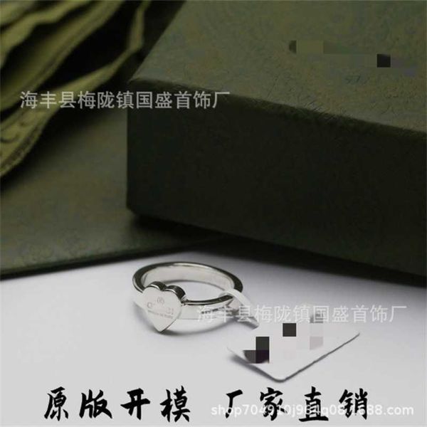 Designer Schmuck Armband Halskette Ring Herz vielseitig Japan Süd süßer Windring für Männer Frauen