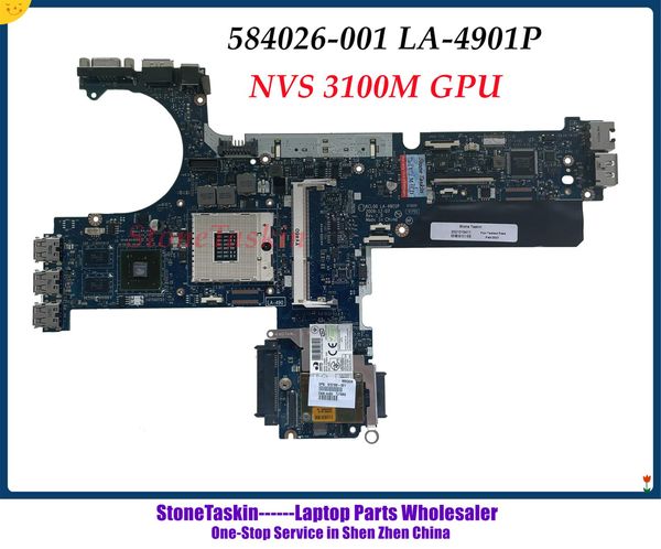 Motherboard Stonetaskin 594026001 594027001 für HP Elitebook 8440p Laptop Motherboard DDR3 KCL00 LA4901P NVS 3100 m DDR3 100% getestet