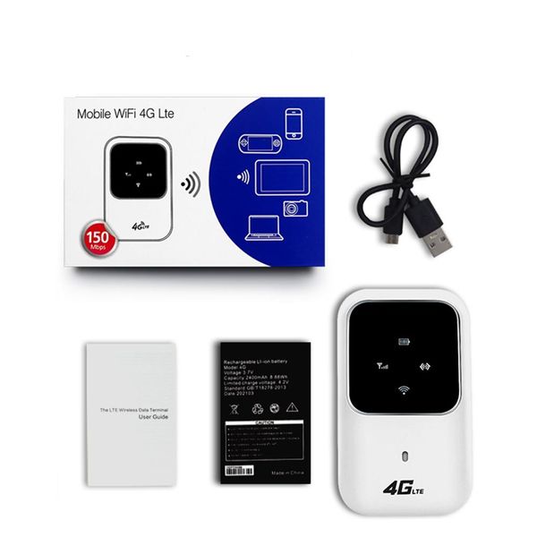 Router 4g router LTE Pocket mobile per auto portatile 2.4G router wireless da 100 Mbps Hotspot SIM 4GFDD Modem WiFi 802.11 B/G/N