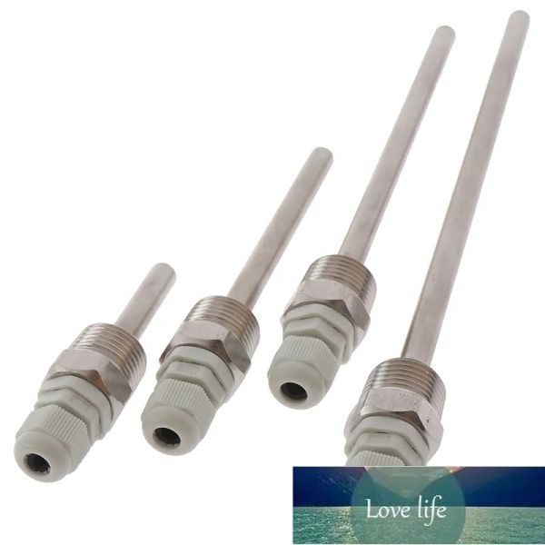 Aço inoxidável Thermowell NPT Threads para sensores de temperatura Sonda Sonda Tanque de água Proteção Caso de protetora Preço de preços de especialista Projeto