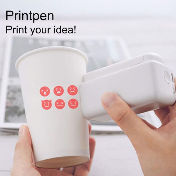 Macchina Evebot PrintPen Stampante portatile fai da te Dispositivo per tatuaggi a penna mini abbigliamento portatile per etichetta personalizzata macchina