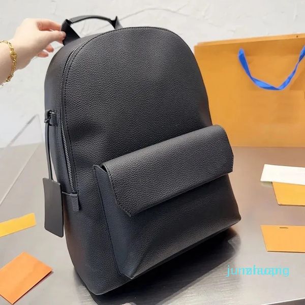 Designer-Herren-Rucksack, Rindsleder, Designer-Damen-Handtaschen, Geldbörse, Einkaufstaschen, schlichte Umhängetaschen