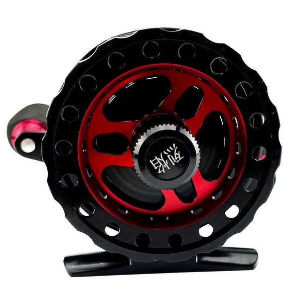 Acessórios de pesca Todos os equipamentos de metal Ultra Light Flying Ice Mar Reel portátil Acessórios de haste de pesca ao ar livre P230529