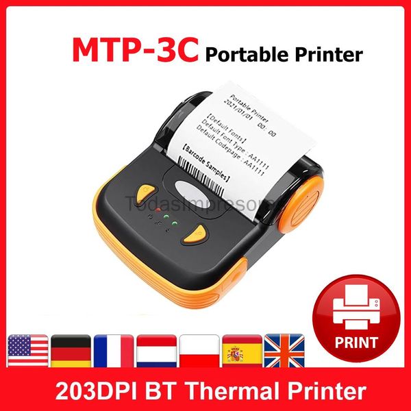 IMPRESSORES DC5V 80MM MOLEES THELELE PLOPE TERMAL IMPRESSORES POS POTABLE MINI RECEBIMENTO PRIMPER