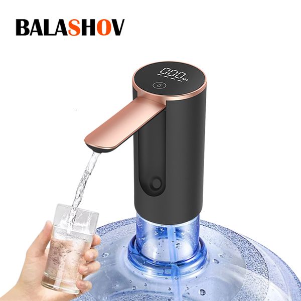 Bombas de água Dispensador de água elétrica inteligente Dispositivo de água de sucção de água dobrável Bomba de água portátil Bomba de água Dispensas de consumo automático 230530