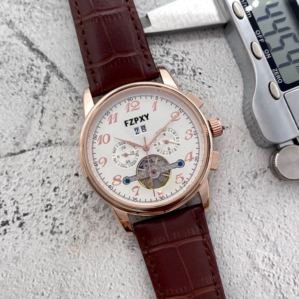 PPH16 Luxus Marke Herren Uhren Klassische Luxus Edelstahl Wasserdichte Uhr Business Automatische Mechanische Sport AAA Uhren