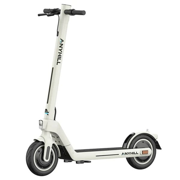 ANYHILL UM-2 Scooter elettrico 10 '' Pneumatico pneumatico 36V 10Ah Batteria nominale 450 W Motore 31 km / h Velocità massima - Bianco