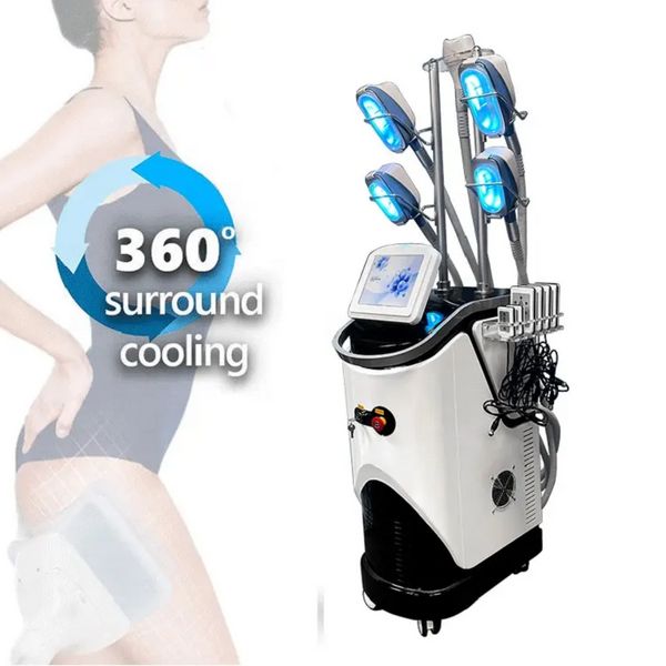 360 CIIYOLIPOLISSE CRIO PERDIDA PESO Cavitação Vacuum Freeze Dispositivos Diodo Remoção de gordura de gordura RF Máquinas de modelagem corporal