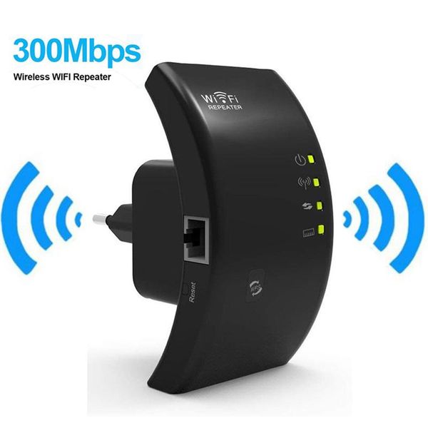 Routers беспроводной диапазон Wi -Fi Extender Wi -Fi Repeater 300 Мбит/с 2,4 ГГц усилитель сигналов Сету Усилитель 802.11N/B/G Wi Fi Entry для маршрутизатора