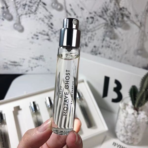 6 pz 12 ml Byredo Profumo Campione Sei Sapori in scatola Fragranza di Lunga Durata Per I Regali Delle Donne Degli Uomini set spedizione gratuita