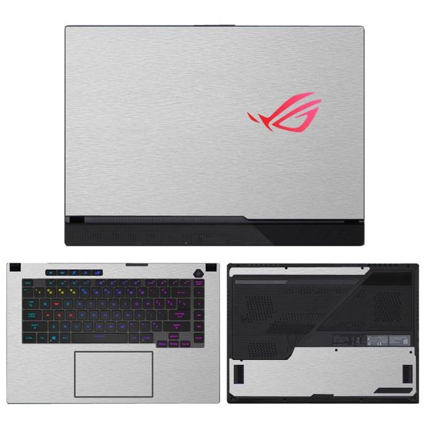 Adesivos de laptop de peles para asus rog strix g15 g513rm/qr/qm/qy Notebook Skin for Asus Rog Strix G512L G712L G713Q FILME ANTIDUST