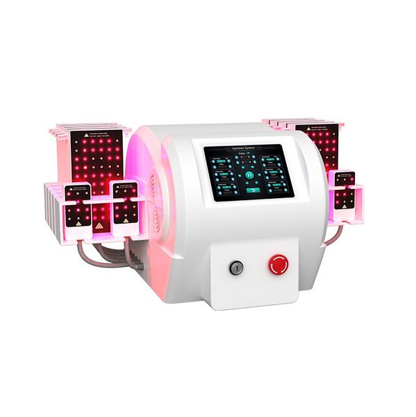 Máquina de emagrecimento com 12 pás e lipolaser 6D para resultados a laser sem cirurgia