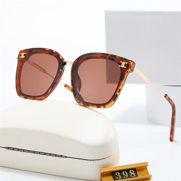 Mode-Sonnenbrillen für Damen, Luxus-Designer, gemischte Farben, Sonnenbrillen für Herren und Damen, lässige Marken, trendige Polaroid-Vollformat-Brillen