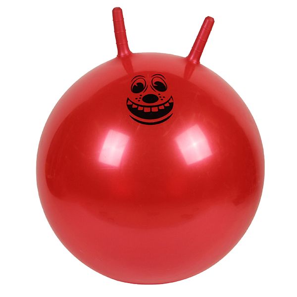 Fitnessbälle, 1 Stück, verdickter springender Ball, aufblasbarer Gymnastikball, springender Ball, Hüpfball, Griffball für Kinder, zufällige Farbe, 230530