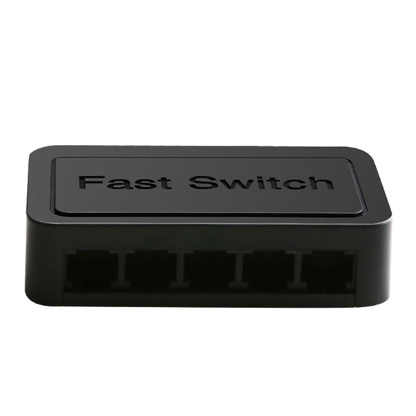 Switches 5 portas Ethernet Fast 10/100Mbps Switch Switch Desktop laptop LAN Hub