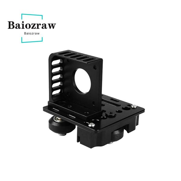 Tarama 3D Yazıcı VSLOT Openbuilds Xaxis Slider Alüminyum Plaka + Zamanlama Kemeri + Tekerlek + Motor Braketi 2020 Profil Ekstrüder