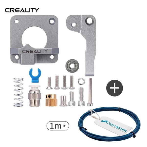 Scaning Creality Ender3 V2 1M Capricorn Bowden Ptfe Tubing XS -Serie MK8 Gray Metal Extruder Kit für Ender3 Pro/Ender5 3D -Drucker Par