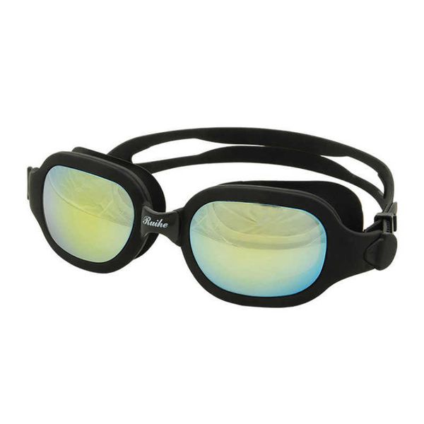 Goggles Swim Goggs Женщины солнцезащитные очки для взрослых плавательных стаканов Анти туманное водонепроницаемое оборудование плавать очки Gafas Natacion Diving Mask AA230530
