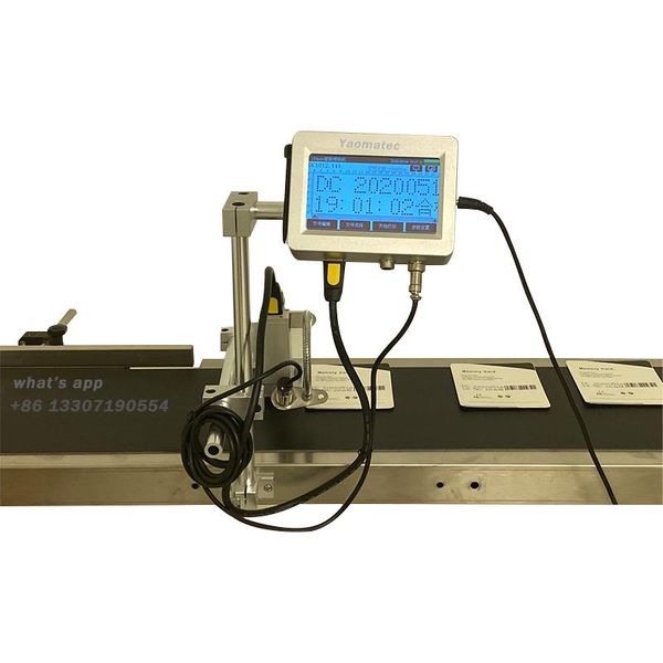 Impressora Linha de produção Factory Máquina de codificação automática Online Impressora de jato de tinta Térmica Tij Printer para correia automática de transportador