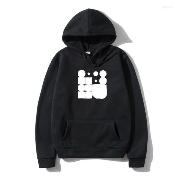 Erkek Hoodies Hoodi Autechre Elseq İngiliz Elektronik Müzik Sweatshir Hoody Black S-3xl Erkek Hoodys