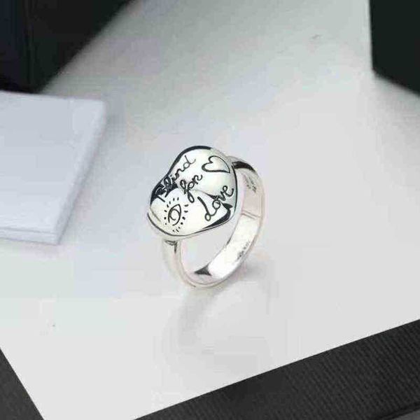 designer jóias pulseira colar anel acessórios G-mail flor sem medo padrão pássaro vento masculino feminino rs amor anel