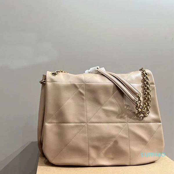 2023-büyük messenger çanta zincir omuz çantaları gerçek deri moda harfleri iç fermuarlı cep kadınlar tasarımcı çanta çantası düz büyük cüzdanlar