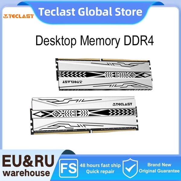 RAMS TECLAST Armatura RAM DDR4 4GB 8GB 16GB 2666MHz 3000MHz Aurora Serie A40 Memoria CL17 288pin Dimm 1,2 V Work per desktop