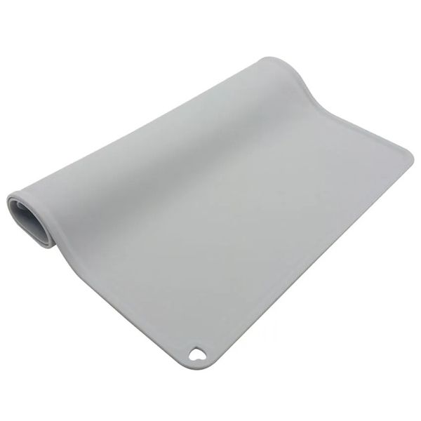 Bebê impermeável bebê macio silicone placemat anti-hot à prova de óleo infantil colorida de cor sólida almofada infantil tapa de mesa de estudante