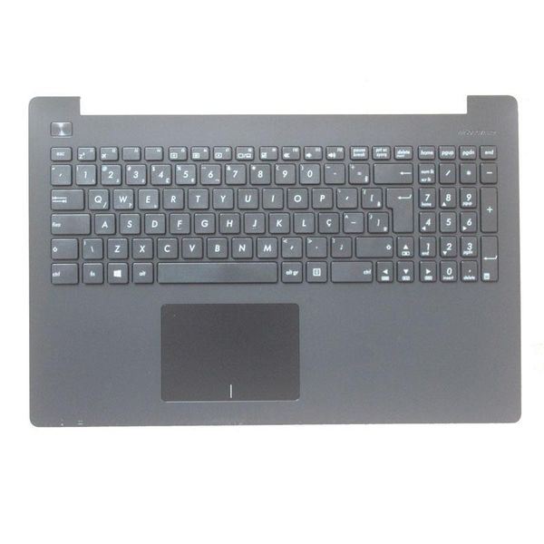 Frame Nuova tastiera per laptop Brasile per Asus X553 X553M X553MA K553M K553MA F553M F553MA BR TASSICHE BLACK SHOCK PALMREST