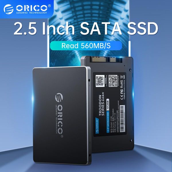 DriveS Orico SSD 128GB 256 ГБ 512 ГБ 1 ТБ SSD 2,5 дюйма SATA SSD 1 ТБ Внутренний твердотельный диск для настольного ноутбука