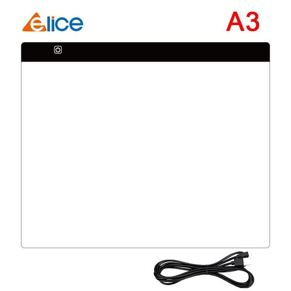 Tablet A3 LED LIGHT PAD per la pittura a diamante Artcraft Tracing Light Box Copia Tablet digitali Tablet di pittura da disegno Tablet