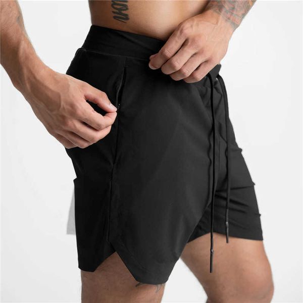 Herren Shorts 2022 Sommer Herren Gym Fitness Shorts Herren Bodybuilder Shorts Quick Dry Cool Shorts Herren Freizeit Strand Sport Shorts AA230529