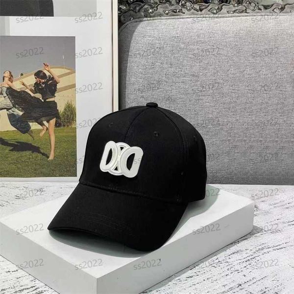 Moda uomo designer cappello berretto da baseball da donna cappelli su misura lettera estate parasole sport ricamo spiaggia cappelli di lusso blu nero bianco all'ingrosso