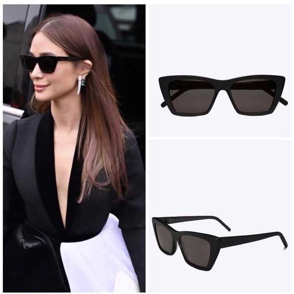 Occhiali da sole di lusso Marca Fashion Outdoor Summer Heart Evangelista Cats Eye Eyewear Occhiali da sole Catseye Retro Trendy Sunnies