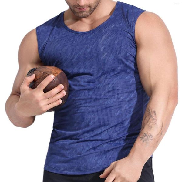 Мужские майки-топы летние тренажерный зал сексуальный топ рубашка футболки без рукавов мужчины.