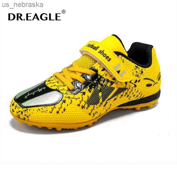 Спортивные открытые Dreagle Sobcer Shoes Детская футбольная обувь детские кроссовки мужские футбольные сапоги Chuteira Clits Football Men's Men's Futsal Contakers L230518