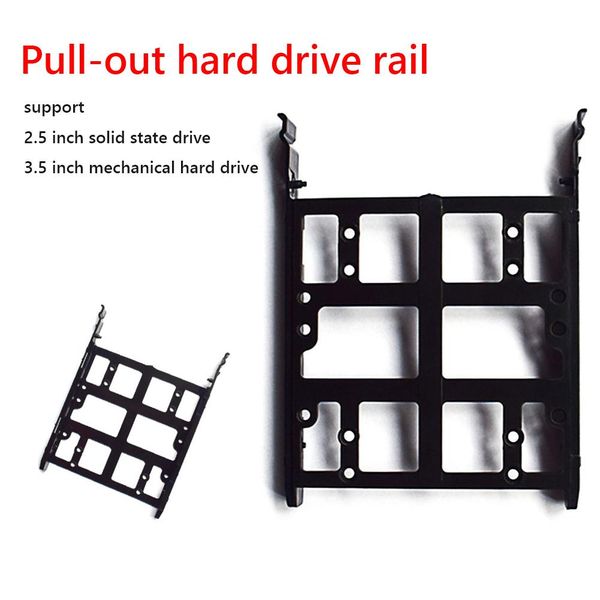 Adapter 2.5 'SSD HDD auf 3.5' 'Montage Adapter Bracket Dock Festtriebshalter SSD -Adapter externer Festplattenschallhalter für PC -Fall