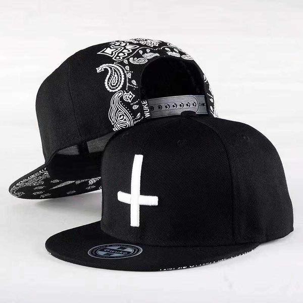 Hysteresen 2021 Neue Unisex Hip Hop Outdoor Baseball Kappe Schnell Zurück Einfache Kreuz Einstellbare Leinwand Hut Casual Harajuku Heiß im Sommer G230529